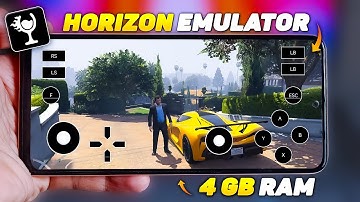 Trying *HORIZON EMU* Emulator In LOW-END Mobile | Playing PC Gams In Mobile Without Cloud Gaming