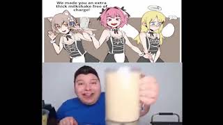 Nikocado Avocado tries the femboy milkshake
