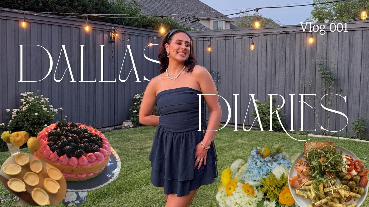 Dallas Diaries | Book Club, Amalfi Coast Dinner Party, and Hitting the Town