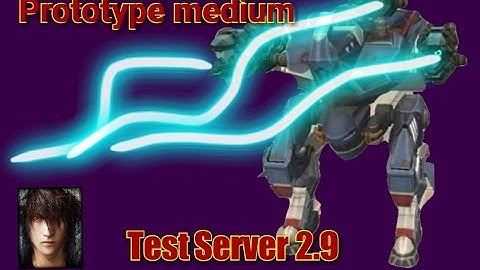 War Robots Test Server 2.9 Prototype Medium and Noricum re-design