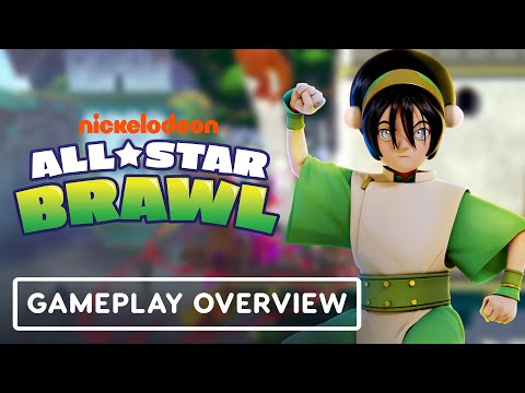 Nickelodeon All-Star Brawl - Official Toph Gameplay Overview Trailer (Avatar: The Last Airbender)