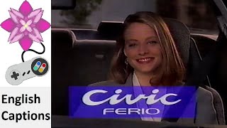 Honda Civic Ferio (Jodie Foster) (She Drives Me Crazy) Japanese Commercial