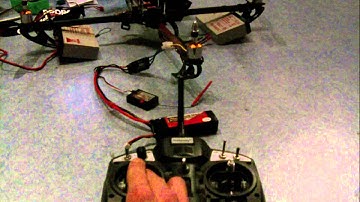 Quadcopter Turnigy 9X test