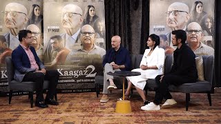 Deepak Namjoshi Bytes With Cast | #Kaagaz2 | Anupam Kher, Satish Kaushik, Darshan Kumaar