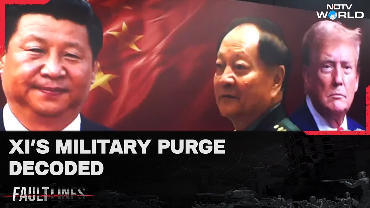 Xi Jinping News | XI's Biggest Military Purge Since Mao: How The Dominos Fell