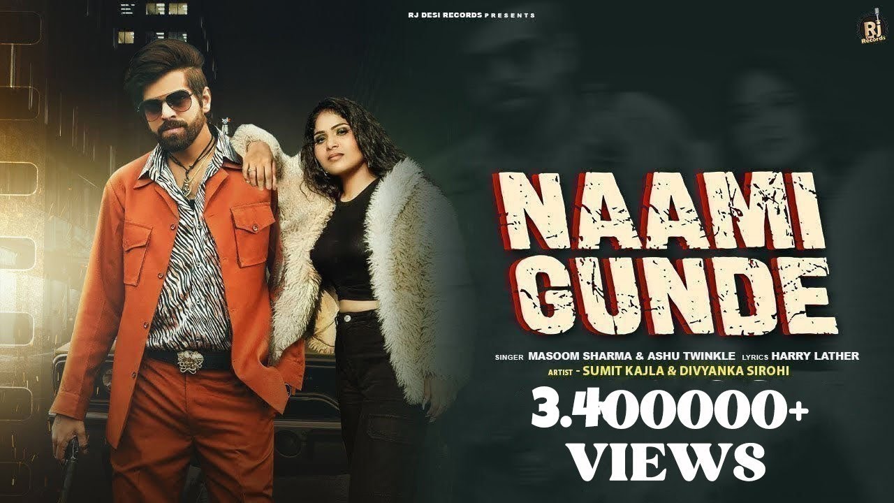 Naami Gunde Official Video  Masoom Sharma  New Haryanvi Song  Ashu T  Sumit Kajla  Divyanka S