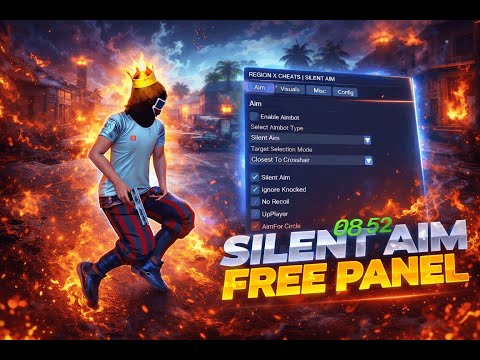 FREE PANEL PC OB52 SILENT AIM | TELE KILL🎯 05 DAYS 🆓100% SAFE | ANTIBAN & ANTIBLACKLIST 100%✅