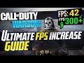 🔧 COD: WARZONE Dramatically increase performance / FPS with any setup! / Best Settings!