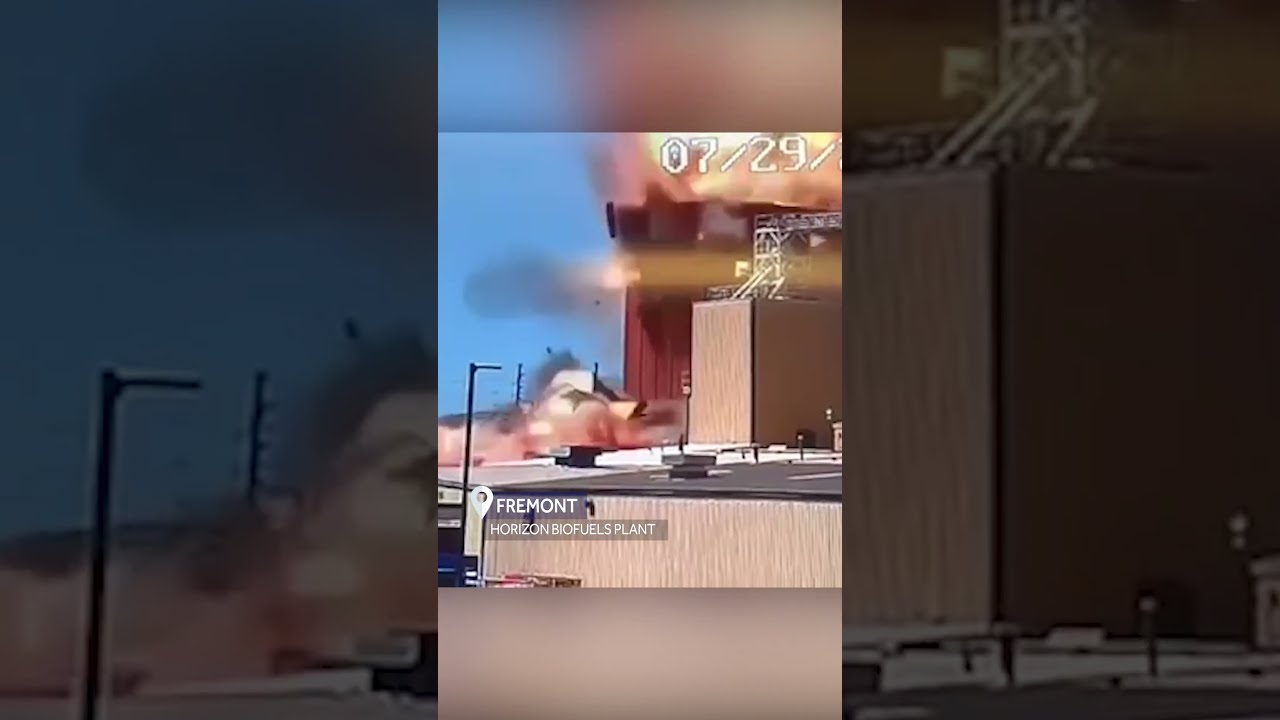 Video Shows Moment Of Possible Explosion At Fremont Plant