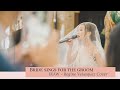 IKAW - BRIDAL MARCH Regine Velasquez Cover (Bride Sings for the Groom)