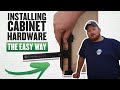 Installing cabinet hardware the easy way  true position tools cabinet hardware jig