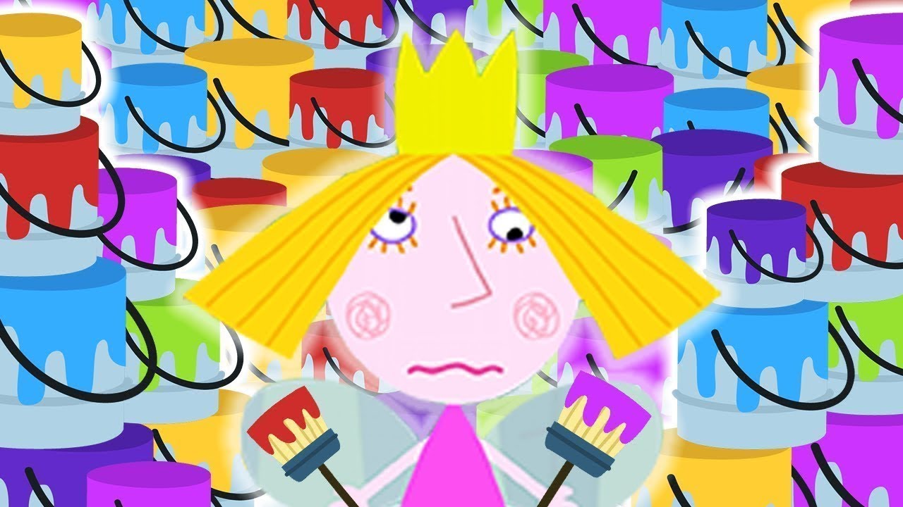 Ben And Holly s Little Kingdom Holly s Painting Party Cartoon For ben-and-holly-s-little-kingdom-holly-s-painting-party-cartoon-for