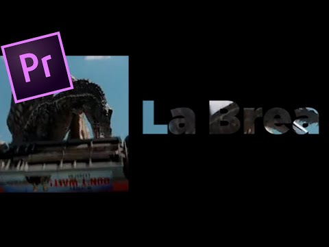 Video in Text Movie Title Intro inside Premiere Pro || 2024 TUTORIAL