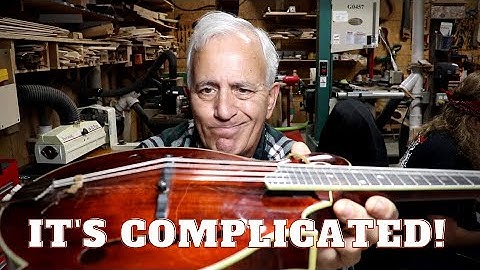 537 RSW Eastman Mandolin Really Tough Setup