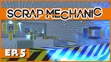 Scrap Mechanic - Ep. 5 - Rocket Thruster Shooting Range! - Let