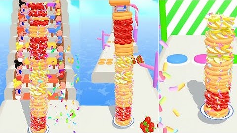 Pancake 🥞 Run Game | Satisfying Gameplay Walk-through #gaming #games #gameplay #pancakerun #game