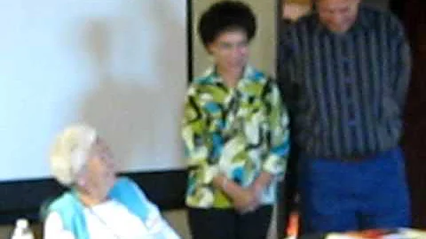 Elder Mrs Mary Kuntz Speaks