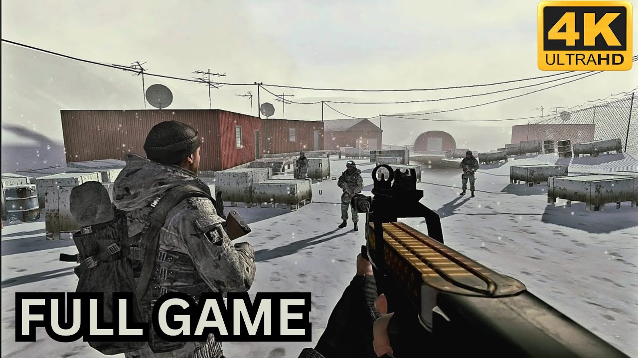Cod 4 Rooftops (PS5) CALL OF DUTY 4 : ROOFTOPS 2 : MODERN WARFARE ULTRA REALISTIC ...