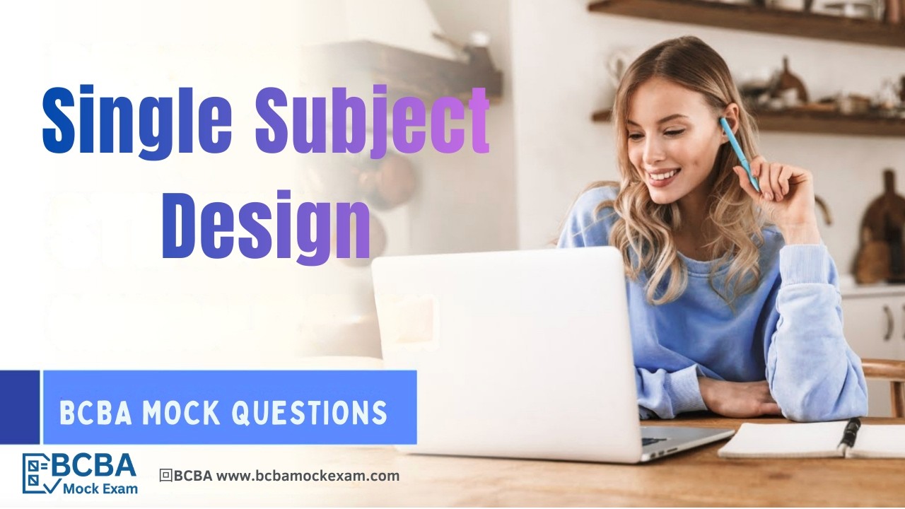 Single Subject Design BCBA | 6th ed. | BCBA Exam Prep - YouTube