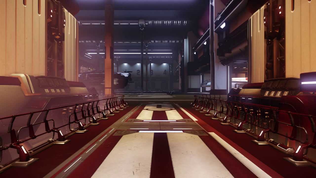 Star Citizen - Cutlass - Hangar Module - YouTube