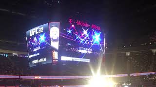 Carlos Condit UFC 219 Live walkout NBK Sin City last card to ring in the new year