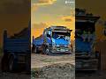 #dumptruck 🚛 Powerful Dump Truck Working Hard at Construction Site! #automobile