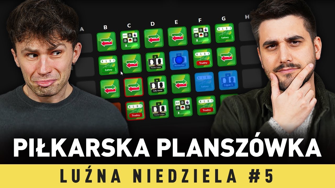 PIŁKARSKA PLANSZÓWKA ONLINE! Krzywy VS Nikodem 