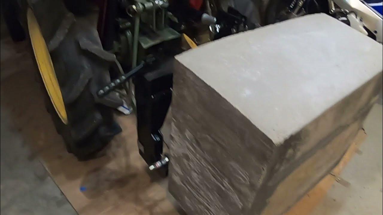 3 Point Hitch Tractor Ballast Box YouTube