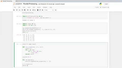 16. Parallel Processing - Python for Data Science