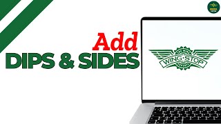 Как добавить соусы и гарниры в заказ в Wingstop? screenshot 3