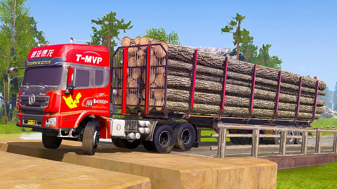 Spintires: Mudrunner Mod Truck | Driver Skills Gameplay | Game Daily 