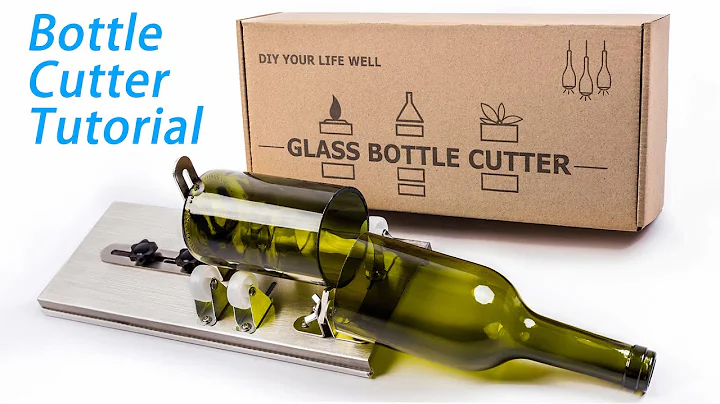 Glass Bottle Cutter Instructions-How To Cut Glass Bottle With This Tool/Glass bottle cutting machine