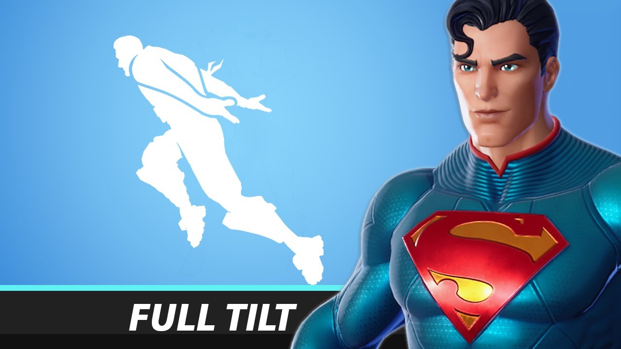 Fortnite emote - Full Tilt  - performed by Superman