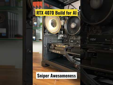 RTX 4070 PC Build for AI (Artificial Intelligence) Computer Shop in Coimbatore #pcbuild