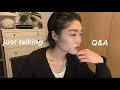 Just talking  qa