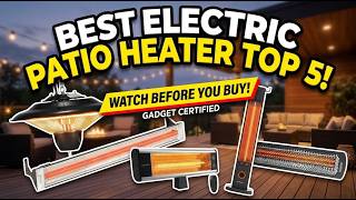 【2026】Best Electric Patio Heater: Top 5 Patio Heaters Compared!