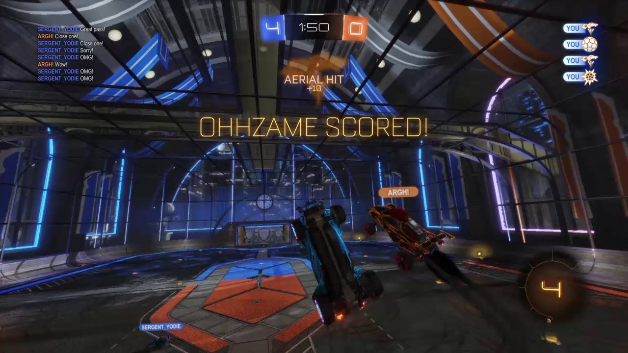 Rocket League® - First Airdrag Freestyle (Kind Of)