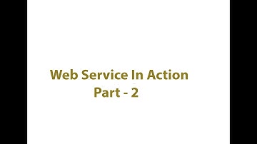 In this tutorial , i am going to discuss about   web application architecture.