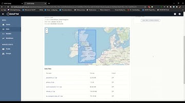 Rose Dickinson, demo of a NISMOD Workflow on DAFNI