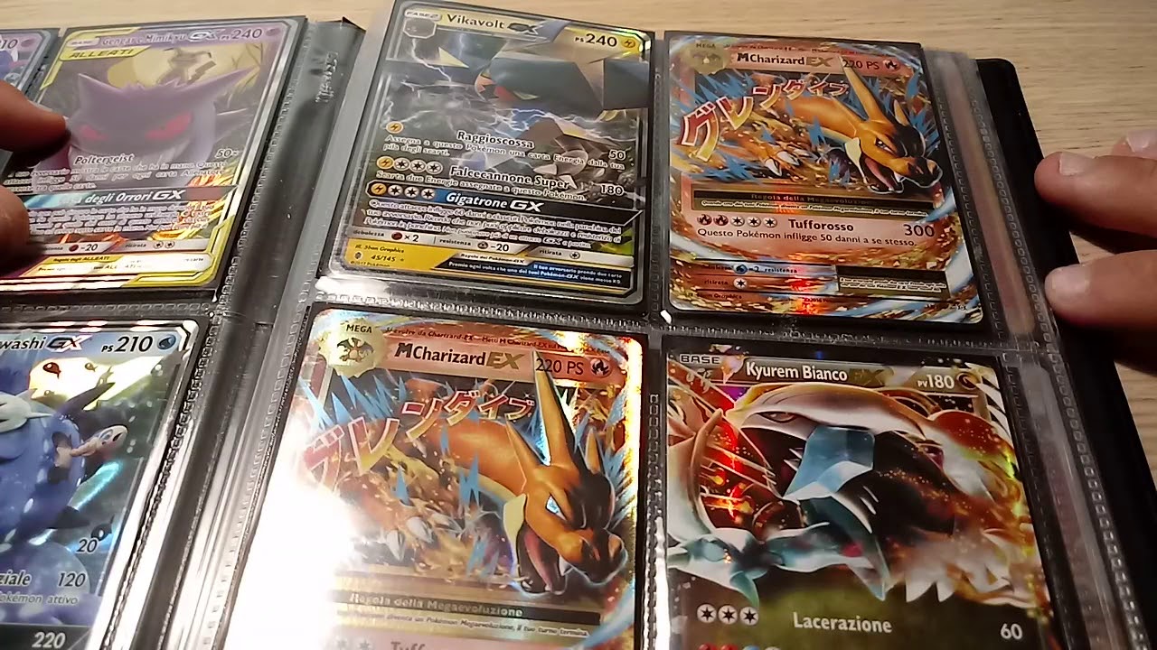 La mia collezione di carte Pokemon - YouTube