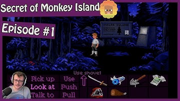 My FIRST time playing | The Secret of Monkey Island (#1) - Full Stream Playthrough