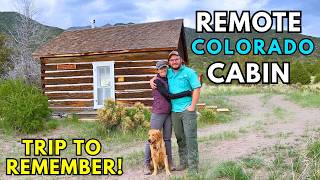 We Almost Didn't Make It To This Remote Back Country Cabin in the Colorado