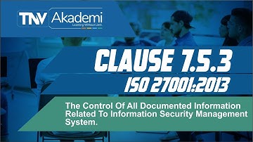 ISMS Document Information Clause 7.5.3 of ISO 27001:2013 | Training on ISO 27001|