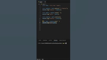 JavaScript String methods replace,split,reverse,join ✅