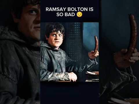 RAMSAY BOLTON ISSO BAD 😔 #shorts #daenerystargaryen #gameofthrones