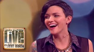 Elaine Front Interviews Ruby Rose (Orange Is The New Black)