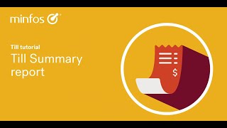 Till Summary report in Minfos