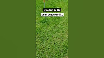 Important RV Tip! #shorts