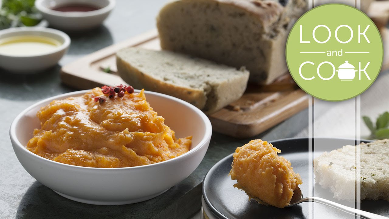 Sweet Potato And Potato Mash Recipe Look and Cook step by step
