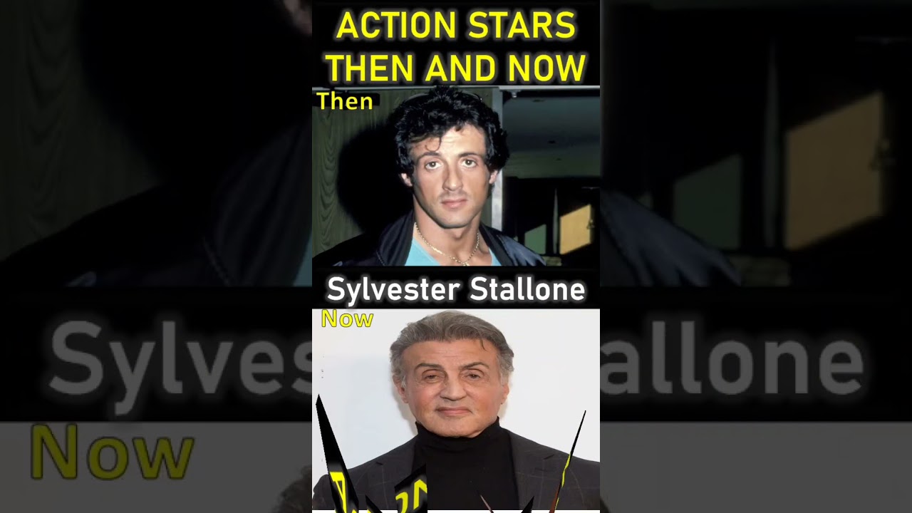 Action Stars Then Vs Now| Hollywood Actors| 